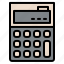 calculator, math, stationery, office, supply 