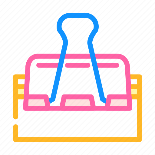 Clamp, stationery, equipment, accessory, knife, anti, stapler icon - Download on Iconfinder