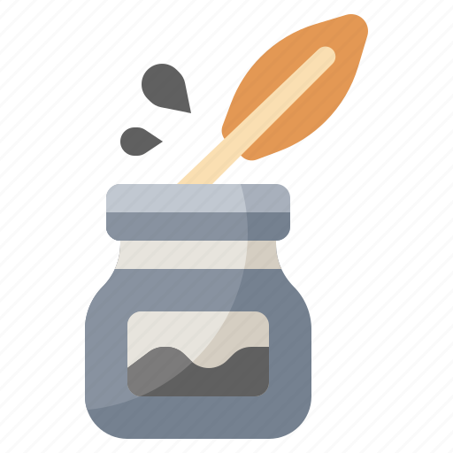 Edit, feather, ink, inkwell, link, tools, write icon - Download on Iconfinder