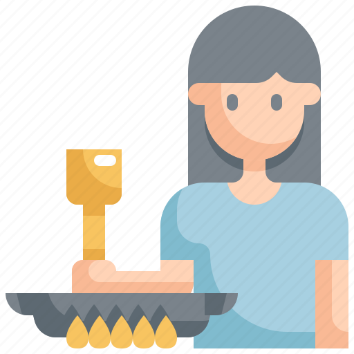 Cook, cooking, food, home, house, kitchen, woman icon - Download on Iconfinder