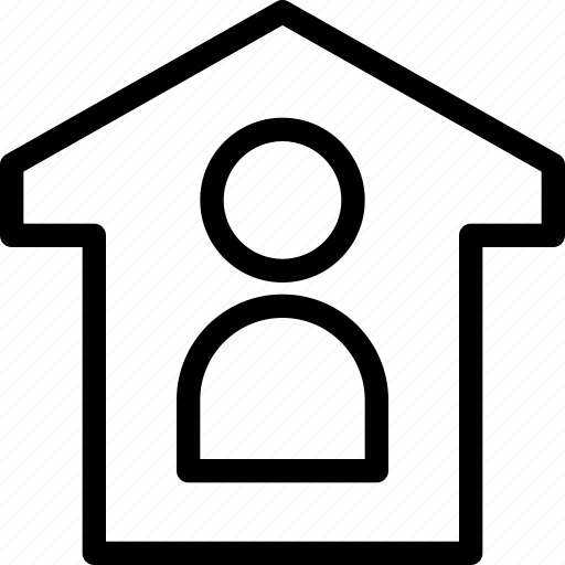 Home, house, lockdown, protect, protection, safety, stay at home icon - Download on Iconfinder