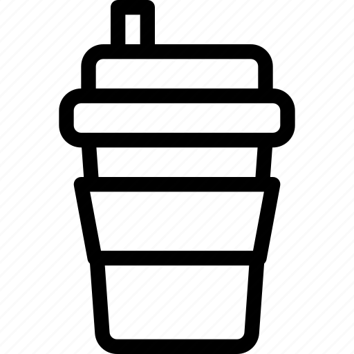 Bottle, coffee, cup, drink, glass, hot, stay at home icon - Download on Iconfinder