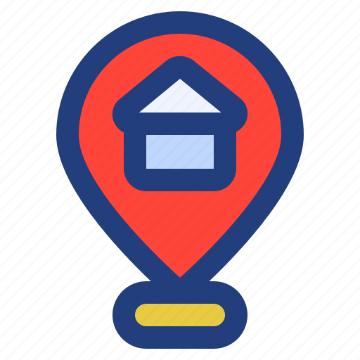 Find, home, map, pin, place icon - Download on Iconfinder