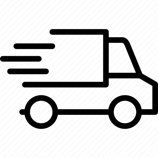 Delivery, fast, parcal, truck icon - Download on Iconfinder