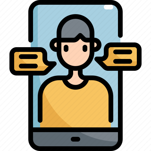 Call, chat, communication, conference, message, phone, video icon - Download on Iconfinder