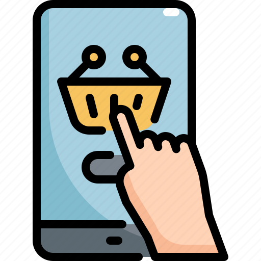 Cart, ecommerce, mobile, online, shopping, smartphone icon - Download on Iconfinder