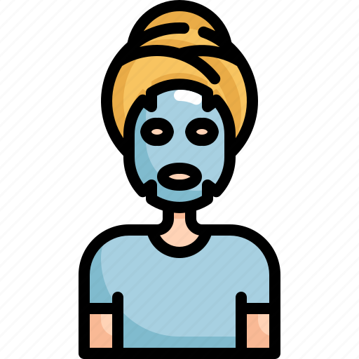 Cosmetic, face, mask, sheet, woman icon - Download on Iconfinder