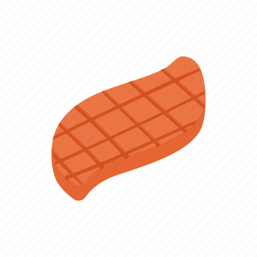 Beef, cartoon, cooking, food, meat, piece, teak icon - Download on Iconfinder