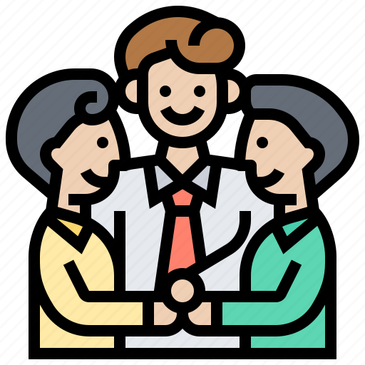 Collaboration, teamwork, friendship, support, community, colleague icon - Download on Iconfinder