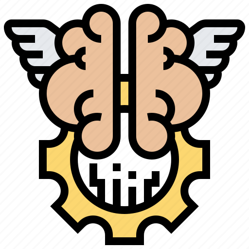 Creativity, imagination, innovation, technology, wings icon - Download on Iconfinder
