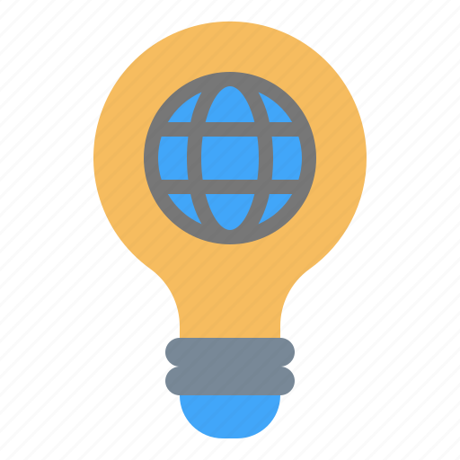 Internetthinking, stem, inspiration, idea, motivation, loupe, lightbulb icon - Download on Iconfinder