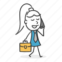 leader, worker, success, businesswoman, manager, business, briefcase, professional, girl