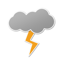 Cloud, lightening icon - Free download on Iconfinder