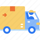 delivery truck, truck delivery, truck, transportation, package, logistics, delivery, courier, car