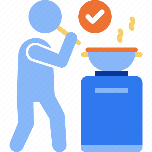 Cook, kitchen, taster, food, restaurant, cafe, bistro icon - Download on Iconfinder