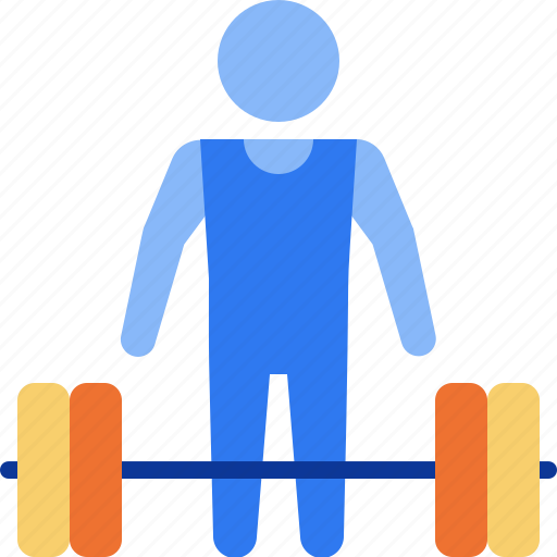 Weightlifting, fitness, gym, bodybuilding, barbell, exercise, weightlifter icon - Download on Iconfinder