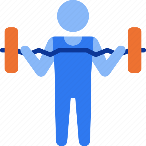Exercise, weightlifting, fitness, gym, bodybuilding, barbell, weightlifter icon - Download on Iconfinder