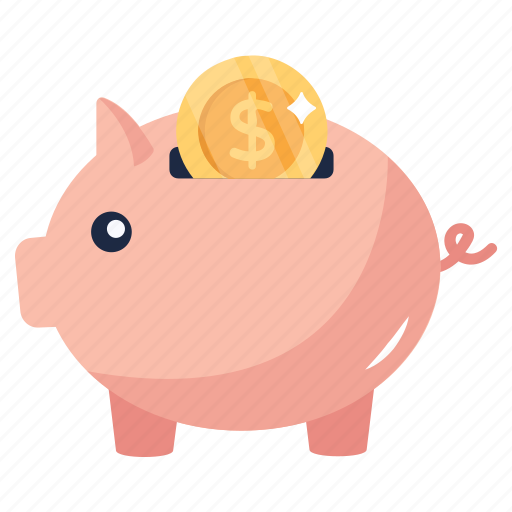 Penny bank, piggy bank, savings, deposit, piggy icon - Download on Iconfinder