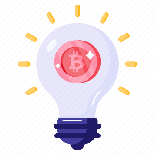 Bitcoin idea, crypto idea, financial innovation, cryptocurrency, financial idea icon - Download on Iconfinder