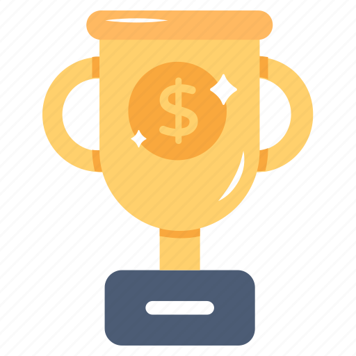 Financial success, prize money, award, trophy, reward icon - Download on Iconfinder