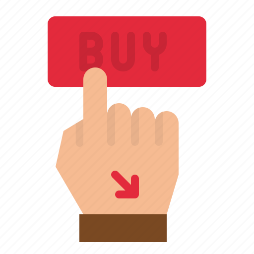 Buy, stock, click, finger, button icon - Download on Iconfinder