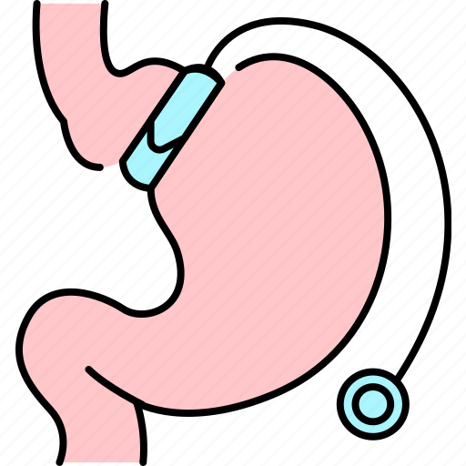 Gastric, banding, surgical, treatment, obesity icon - Download on Iconfinder
