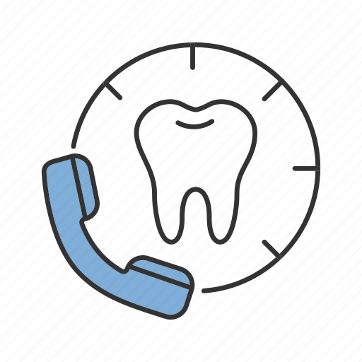 Call, clinic, consultation, dental, dentist, handset, phone icon - Download on Iconfinder