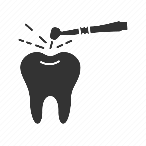Dental, dentistry, drill, drilling, stomatology, tooth, treatment icon - Download on Iconfinder