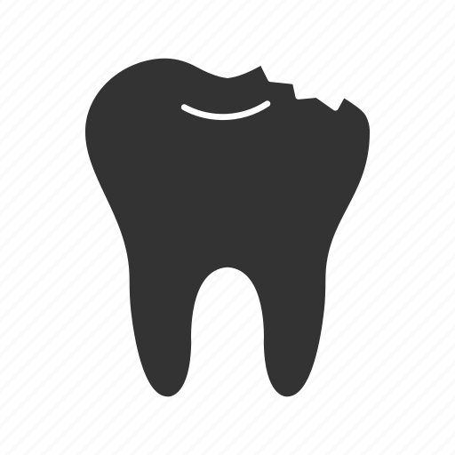 Broken, chipped, enamel, restoration, teeth, tooth, treatment icon - Download on Iconfinder