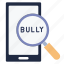 cyberbullying, phone, search 