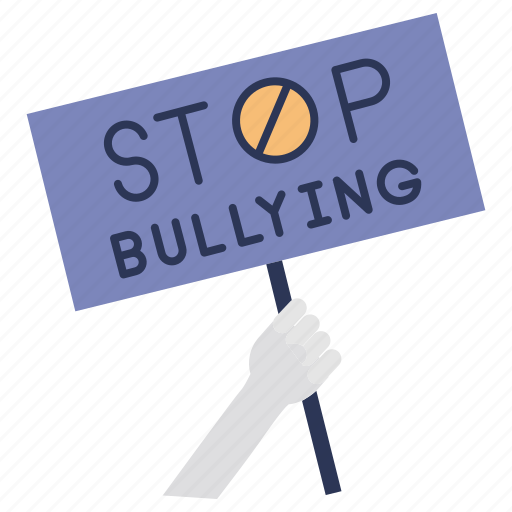 Stop, sign, bullying icon - Download on Iconfinder