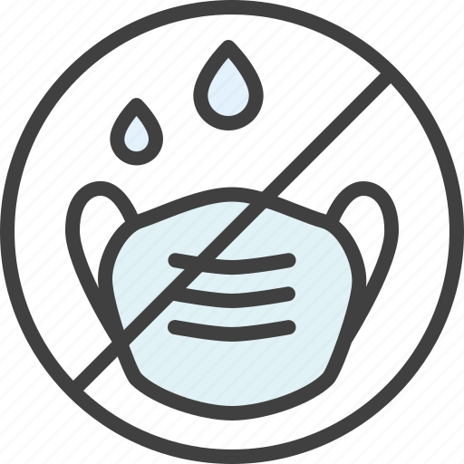 Avoid, dont, mask, wet icon - Download on Iconfinder