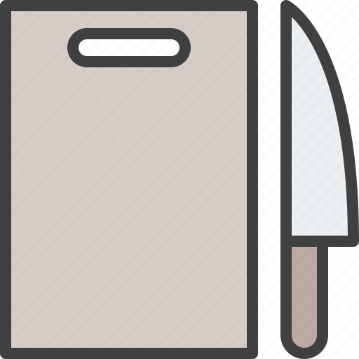 Board, cook, cutting, cutting board, knife icon - Download on Iconfinder