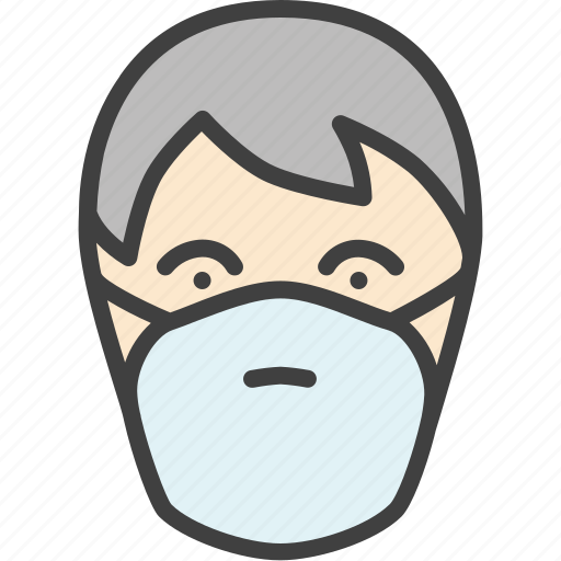 Man, mask, protection, respirator icon - Download on Iconfinder