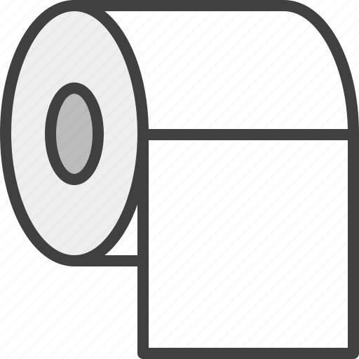 Diarrhea, paper, roll, toilet, toilet paper icon - Download on Iconfinder