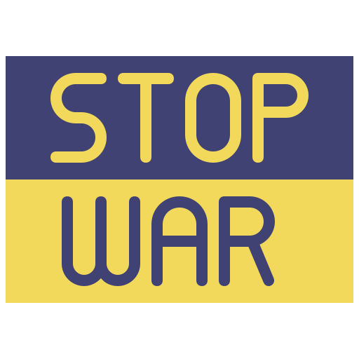 War, stop, protest, peace, ukraine icon - Free download