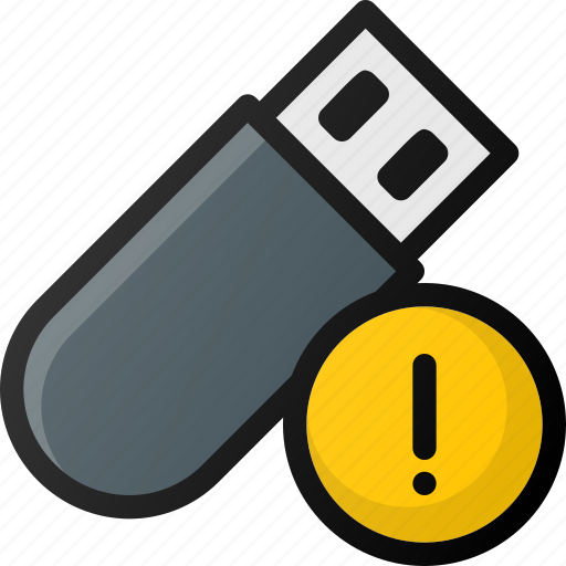 Flash, drive, error, fail, pendrive, usb, storage icon - Download on Iconfinder