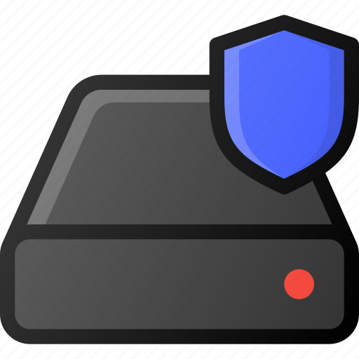 Protect, drive, storage, hard icon - Download on Iconfinder