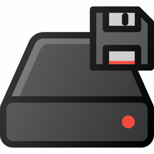 Save, drive, backup, storage, hard icon - Download on Iconfinder