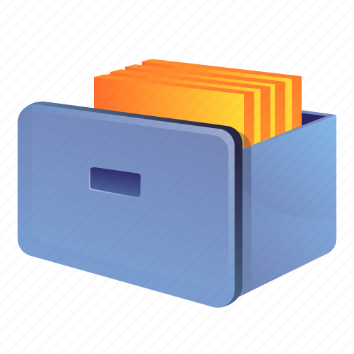 Business, computer, documents, drawer, storage icon - Download on Iconfinder