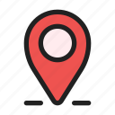 location, pin, map, place, ui