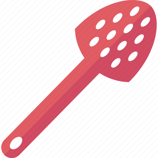 Scoop, strainer, slotted, spoon, kitchen icon - Download on Iconfinder