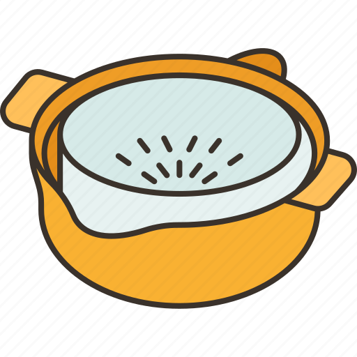 Bowl, washing, strainer, draining, food icon - Download on Iconfinder
