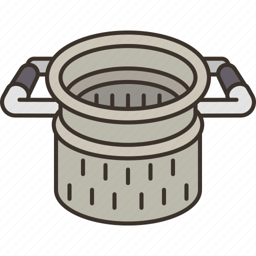 Strainer, pasta, pot, cooking, kitchen icon - Download on Iconfinder