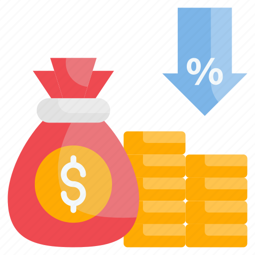 Cost, reduction, recession, financial, monetary icon - Download on Iconfinder
