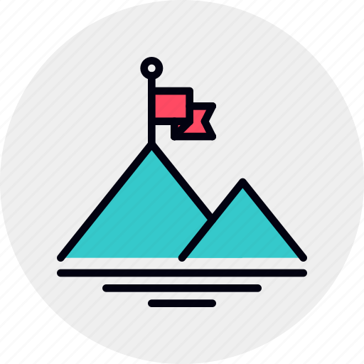 Market, mountain, peak, reach icon - Download on Iconfinder