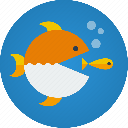 Business, competition, competitor, competitors, fish, marketing, win icon - Download on Iconfinder