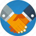 agreement, contract, customer, deal, hands, partner, partners, partnership, shaking hands, success 