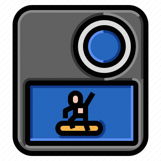 Action, adventure, cam, camera, extreme, sport icon - Download on Iconfinder