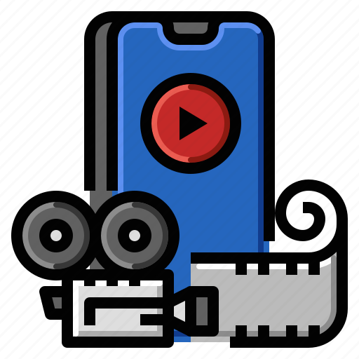 Media, movie, online, player, video icon - Download on Iconfinder